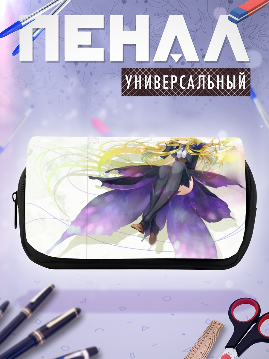 Пенал-косметичка Мику Хацунэ на лепестке