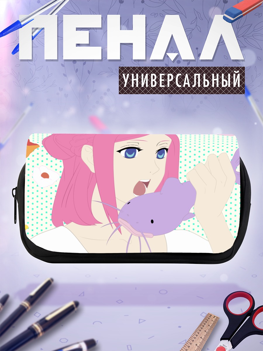Пенал-косметичка Нино с рыбой