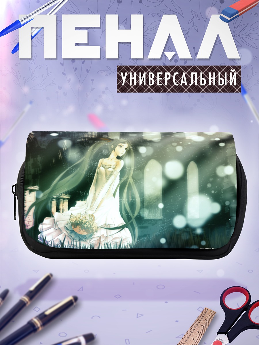 Пенал-косметичка Мику Хацунэ в платье