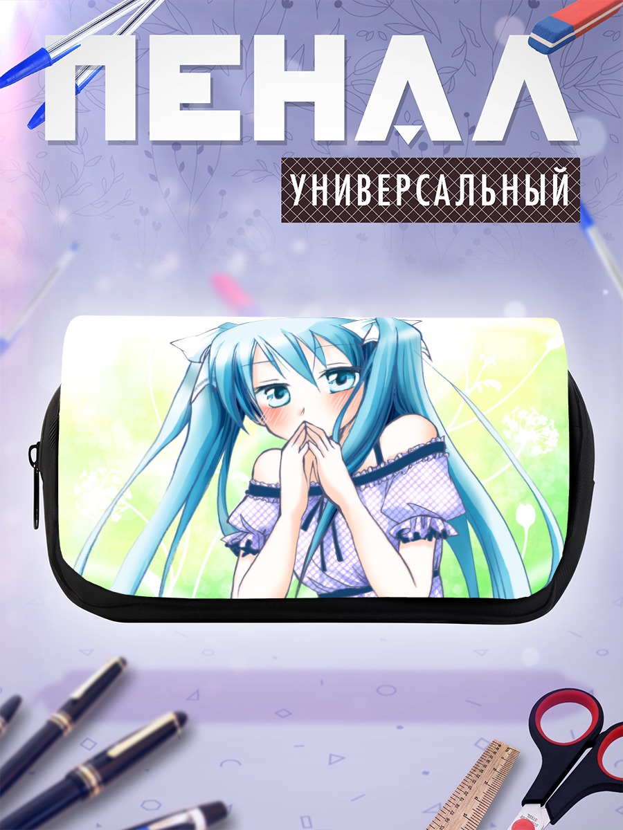 Пенал-косметичка Мику Хацунэ в платье