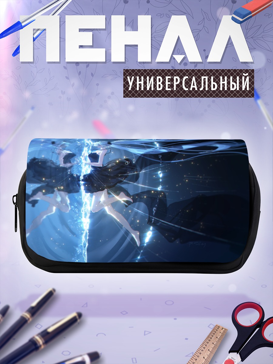 Пенал-косметичка Мику Хацунэ в сиянии