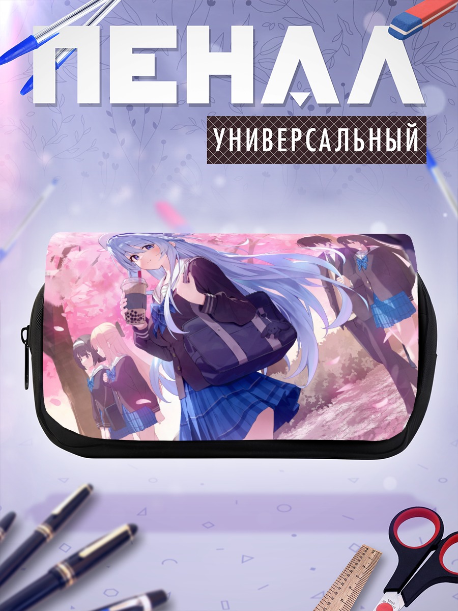 Пенал-косметичка Юкси в сакуре