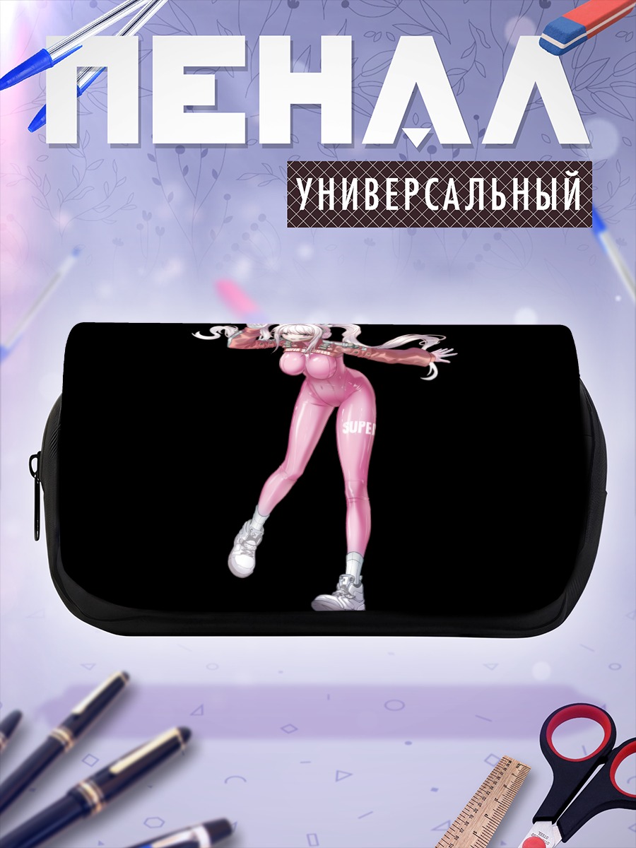 Пенал-косметичка Алиса в розовом