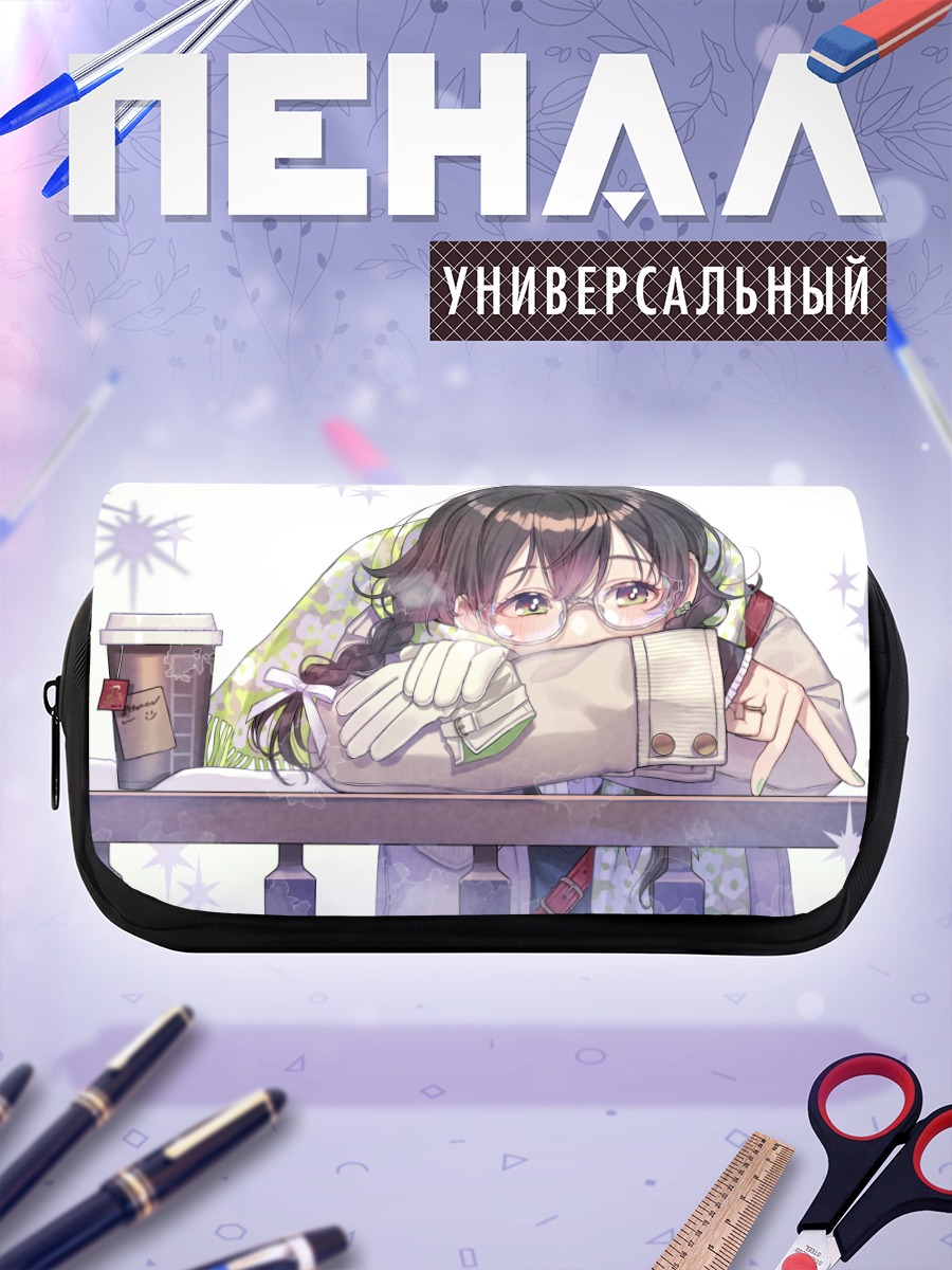 Пенал-косметичка Чифую Ханакума в снегу