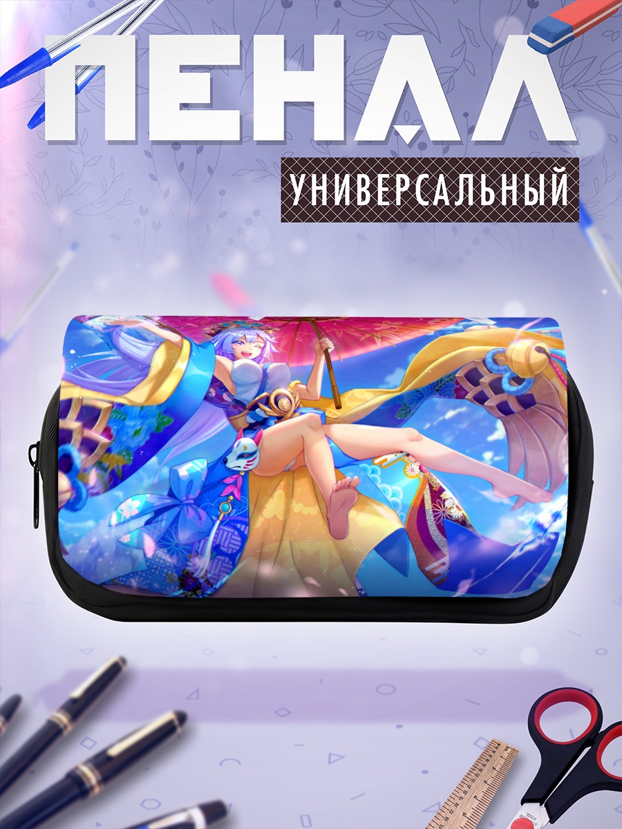 Пенал-косметичка Мику Хацунэ в кимоно