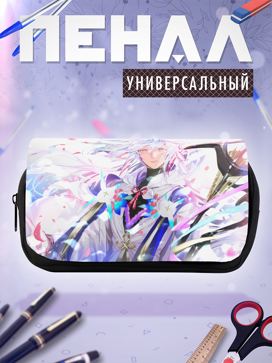 Пенал-косметичка Мерлин в цветах