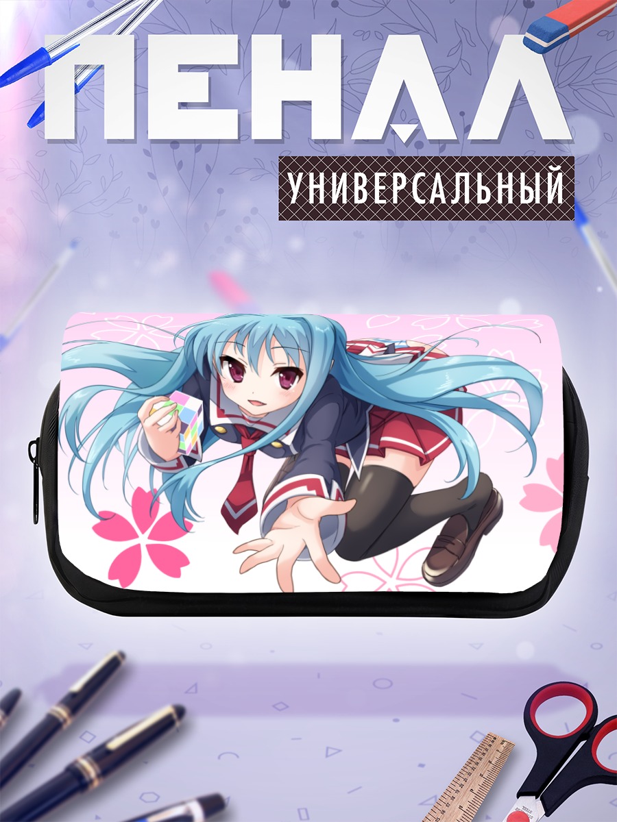 Пенал-косметичка Фир Ин Куб в цветах