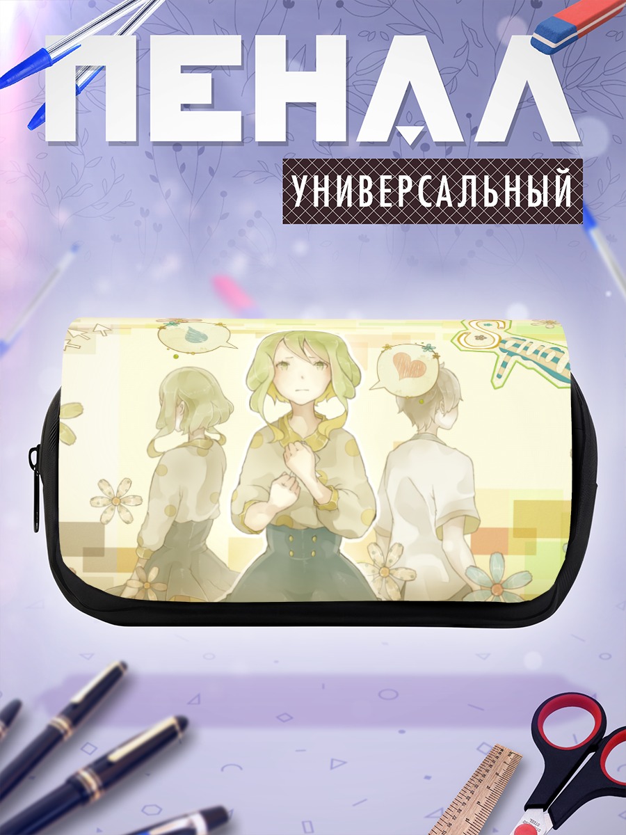 Пенал-косметичка Гуми в цветах
