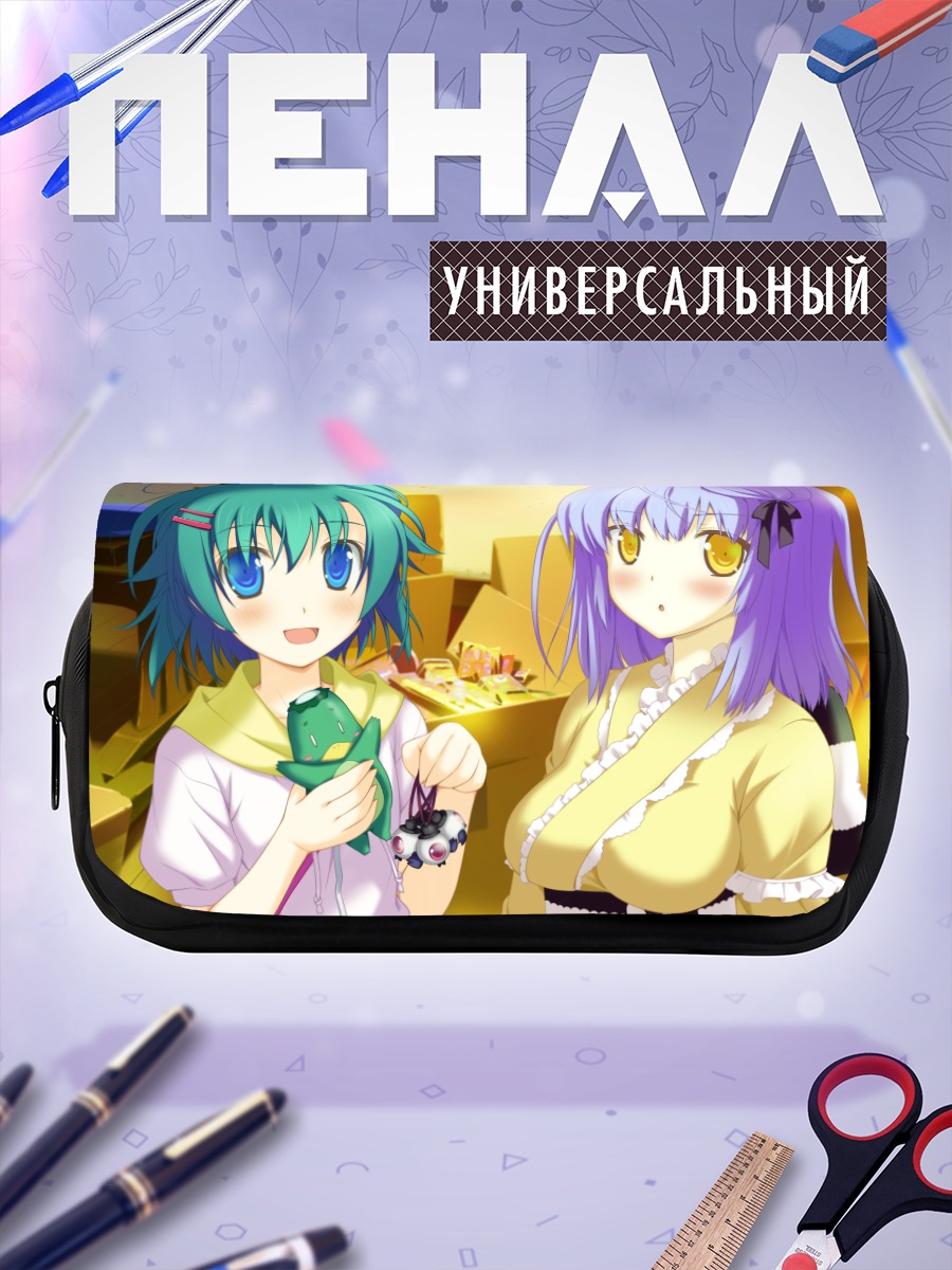 Пенал-косметичка Кё Шикишима и Цукаса Томинэ