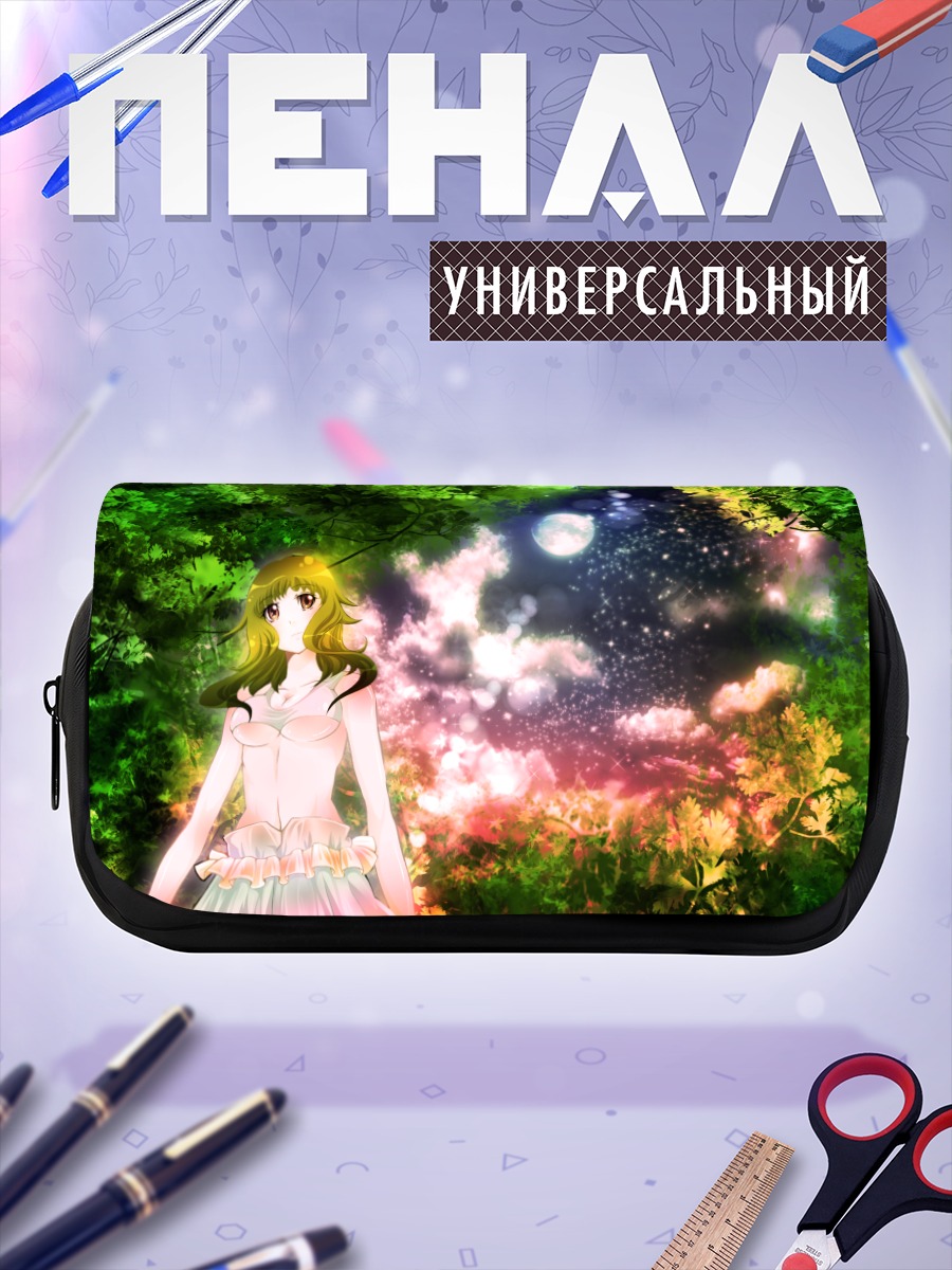 Пенал-косметичка Гуми в цветущем саду
