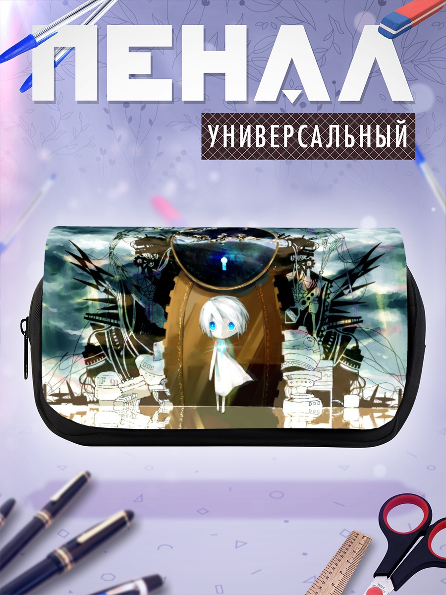 Пенал-косметичка Девочка в проводах