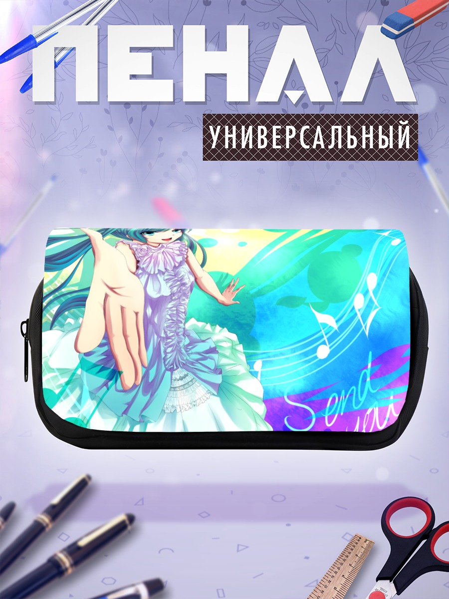 Пенал-косметичка Мику Хацунэ в платье