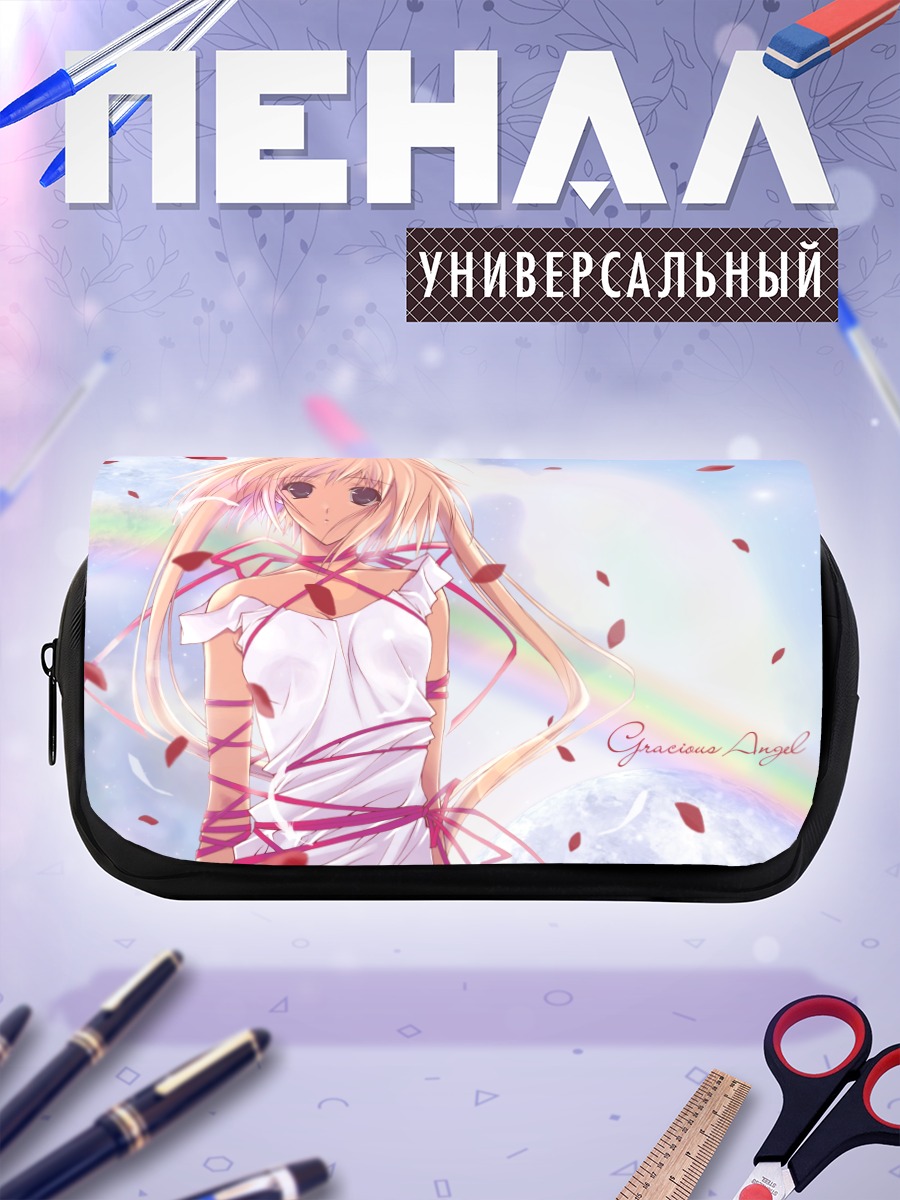 Пенал-косметичка Линария Фаленопсис в лепестках