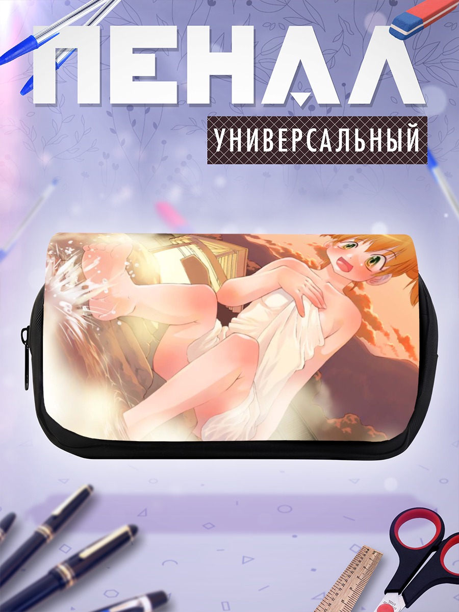 Пенал-косметичка Девочка в онсене