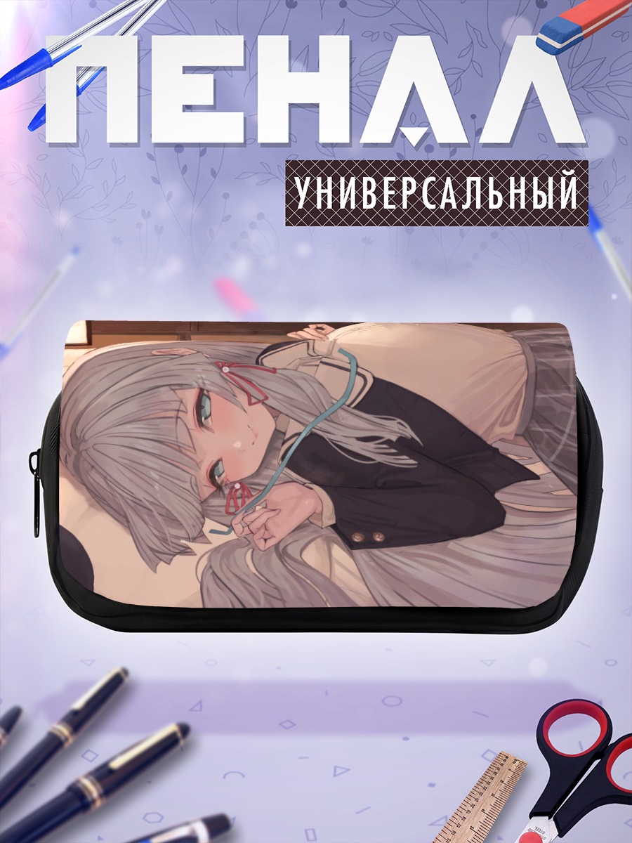 Пенал-косметичка Девушка в форме