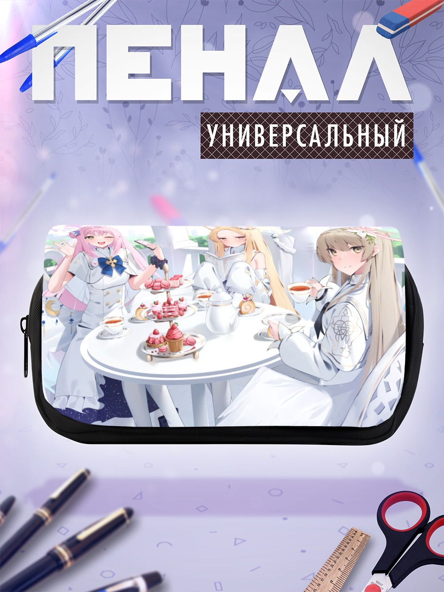 Пенал-косметичка Мика Мисоно за чаем