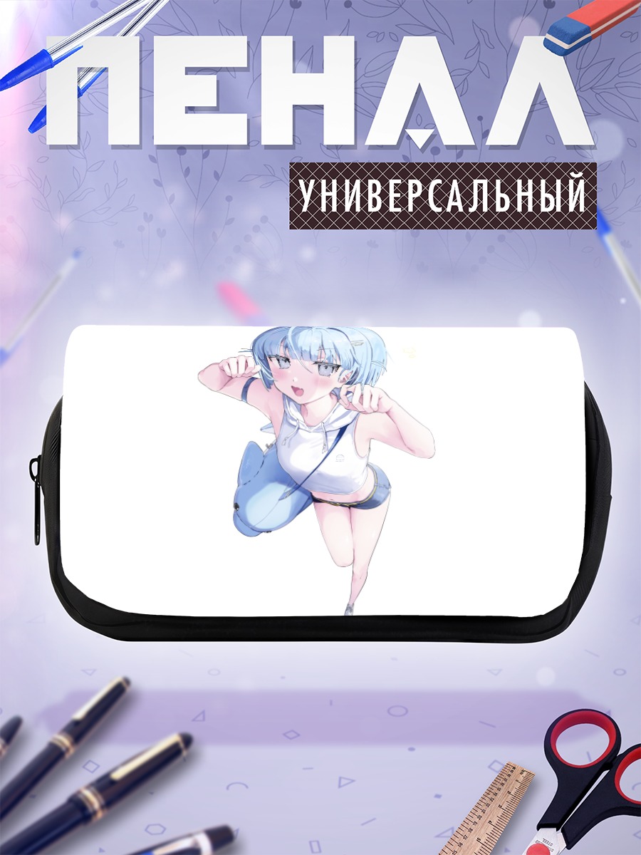 Пенал-косметичка Девочка в худи