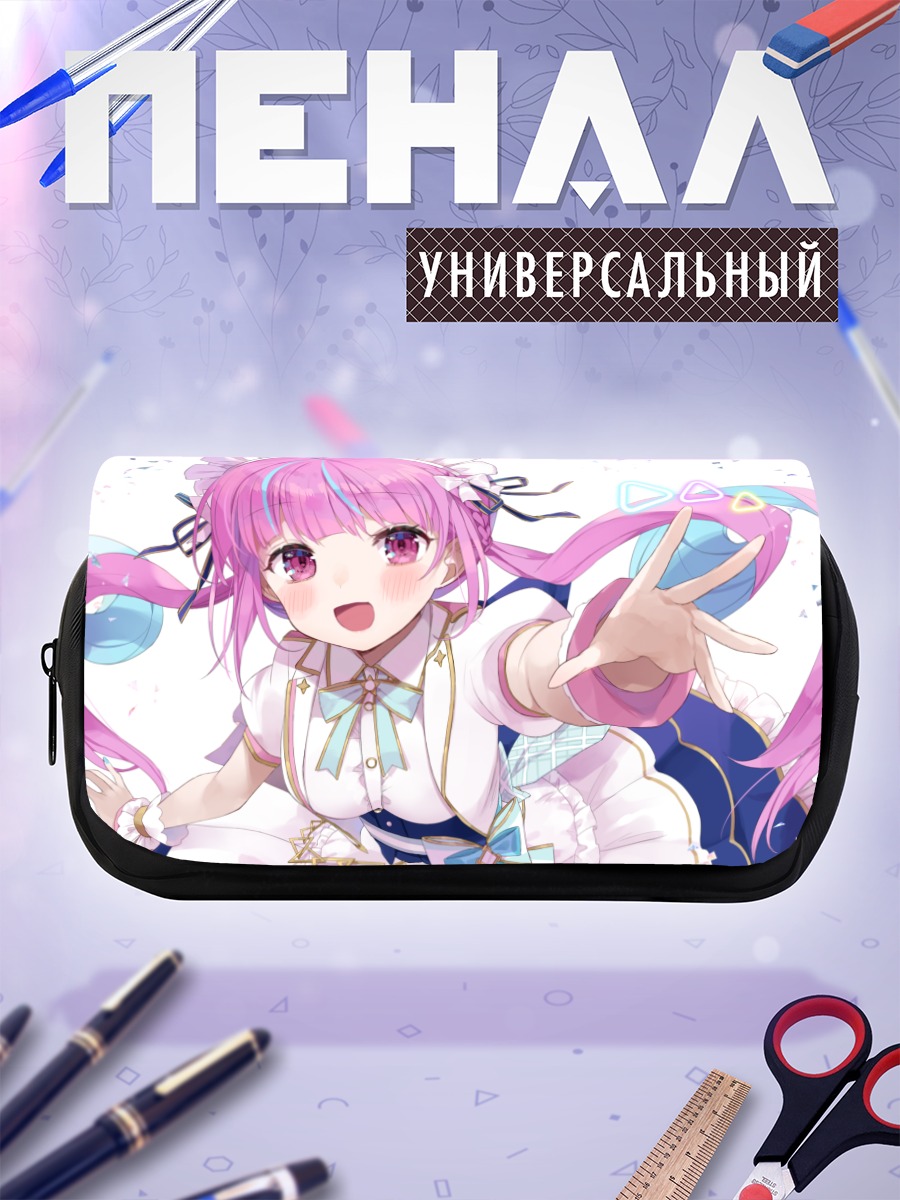 Пенал-косметичка Минато Аква в платье