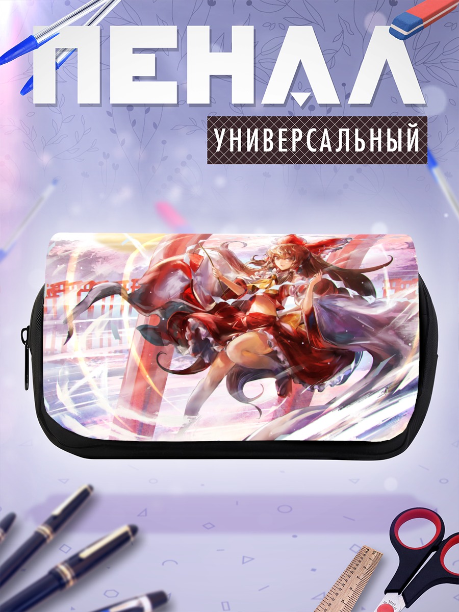 Пенал-косметичка Рейму Хакурэй в храме