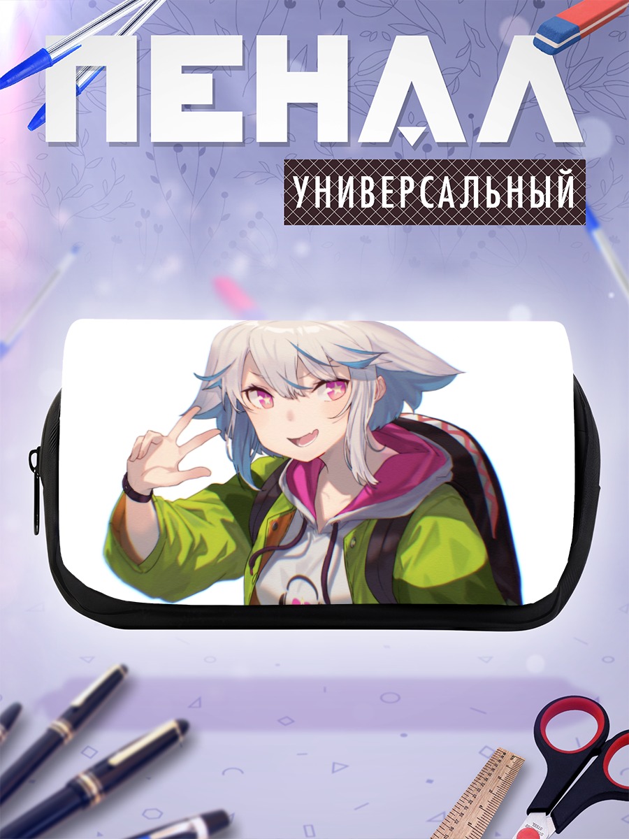 Пенал-косметичка Девушка в худи