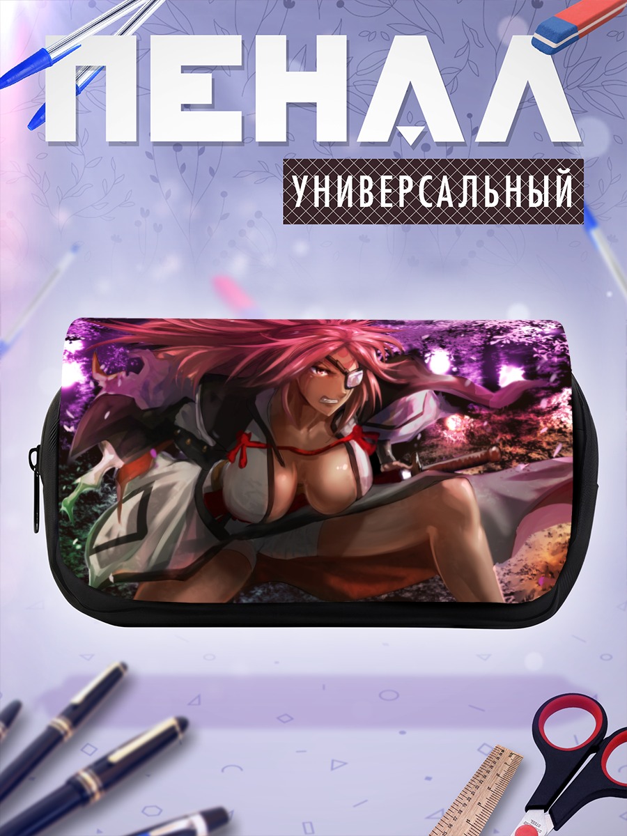 Пенал-косметичка Байкен в цветах
