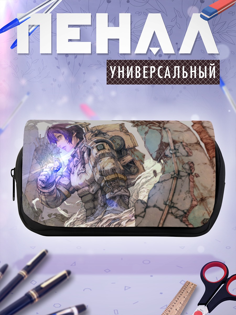 Пенал-косметичка Воин в руинах