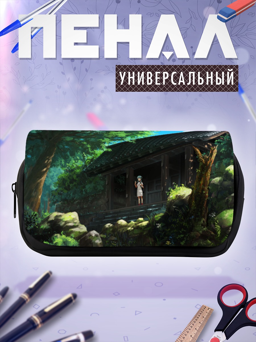 Пенал-косметичка Мику Хацунэ в храме