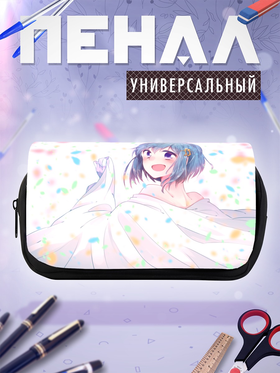 Пенал-косметичка Саяка Мики в цветах