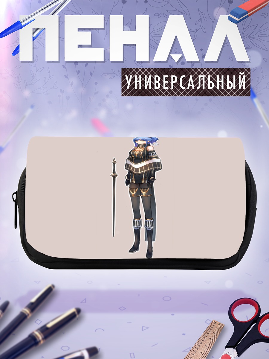 Пенал-косметичка Воин с мечом