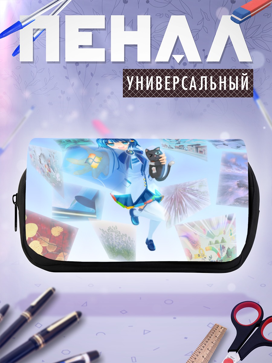 Пенал-косметичка Нанами Мадобе с котом