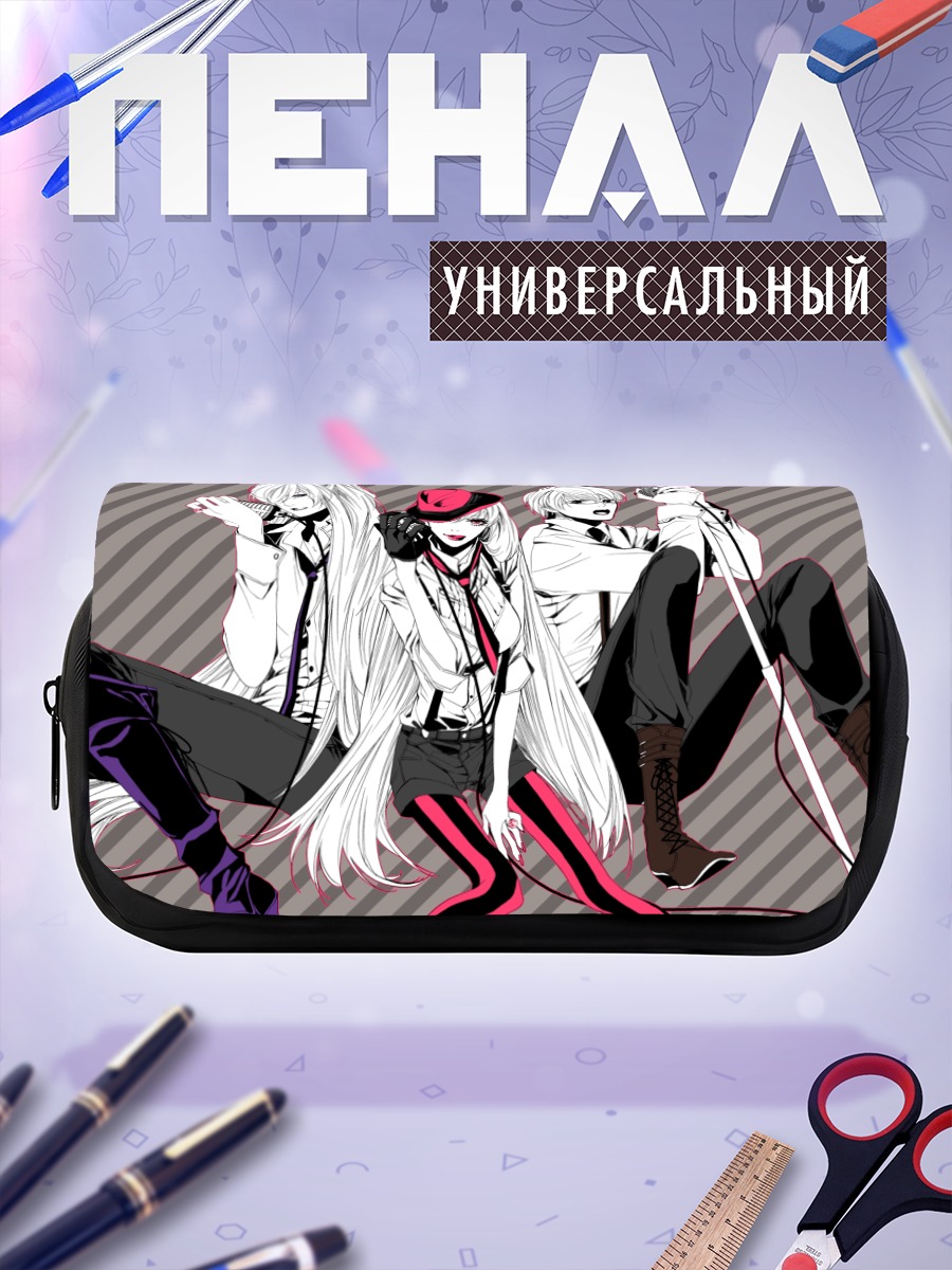 Пенал-косметичка Мегурин Лука и компания
