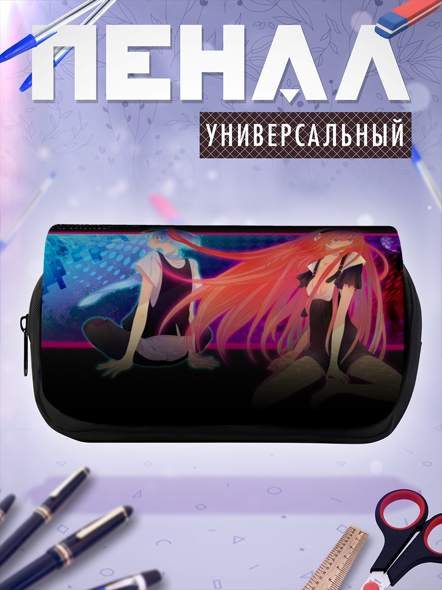Пенал-косметичка Лен Кагамин и Лука Мегурин