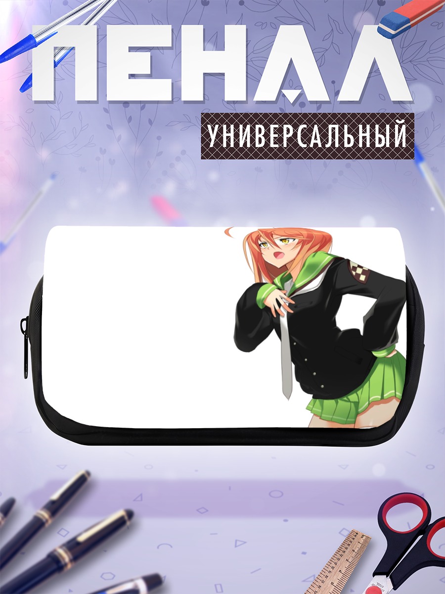 Пенал-косметичка Девушка в форме