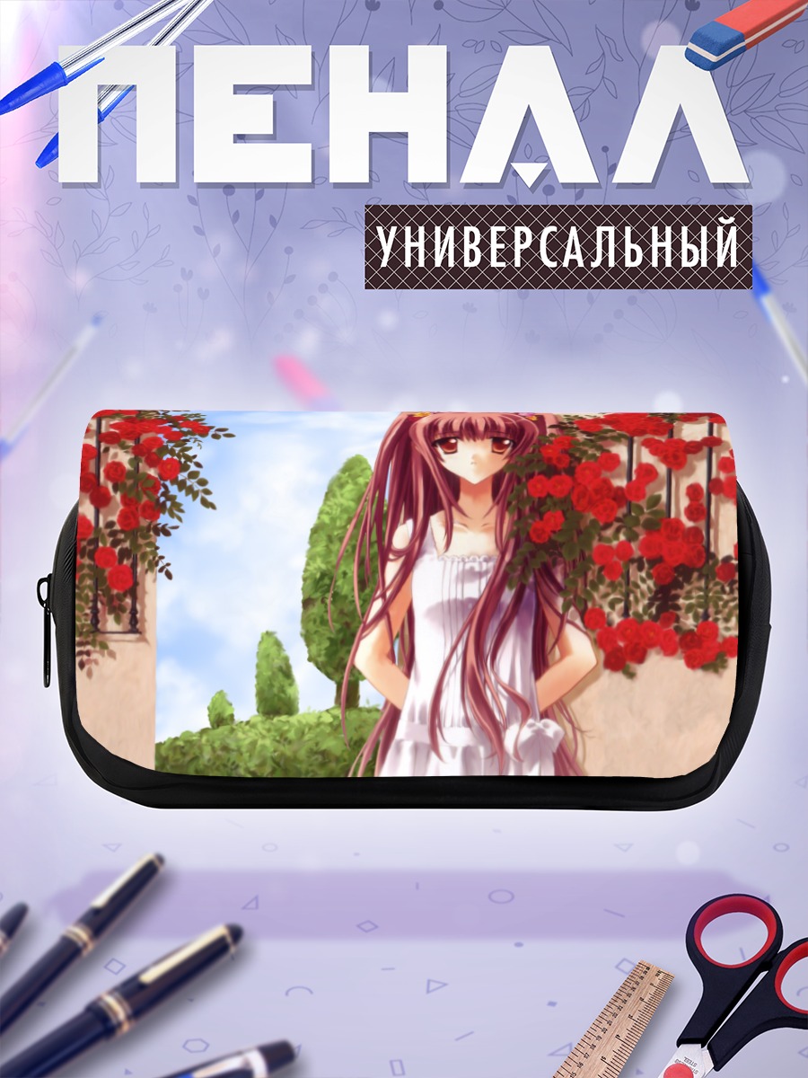 Пенал-косметичка Айри в розах