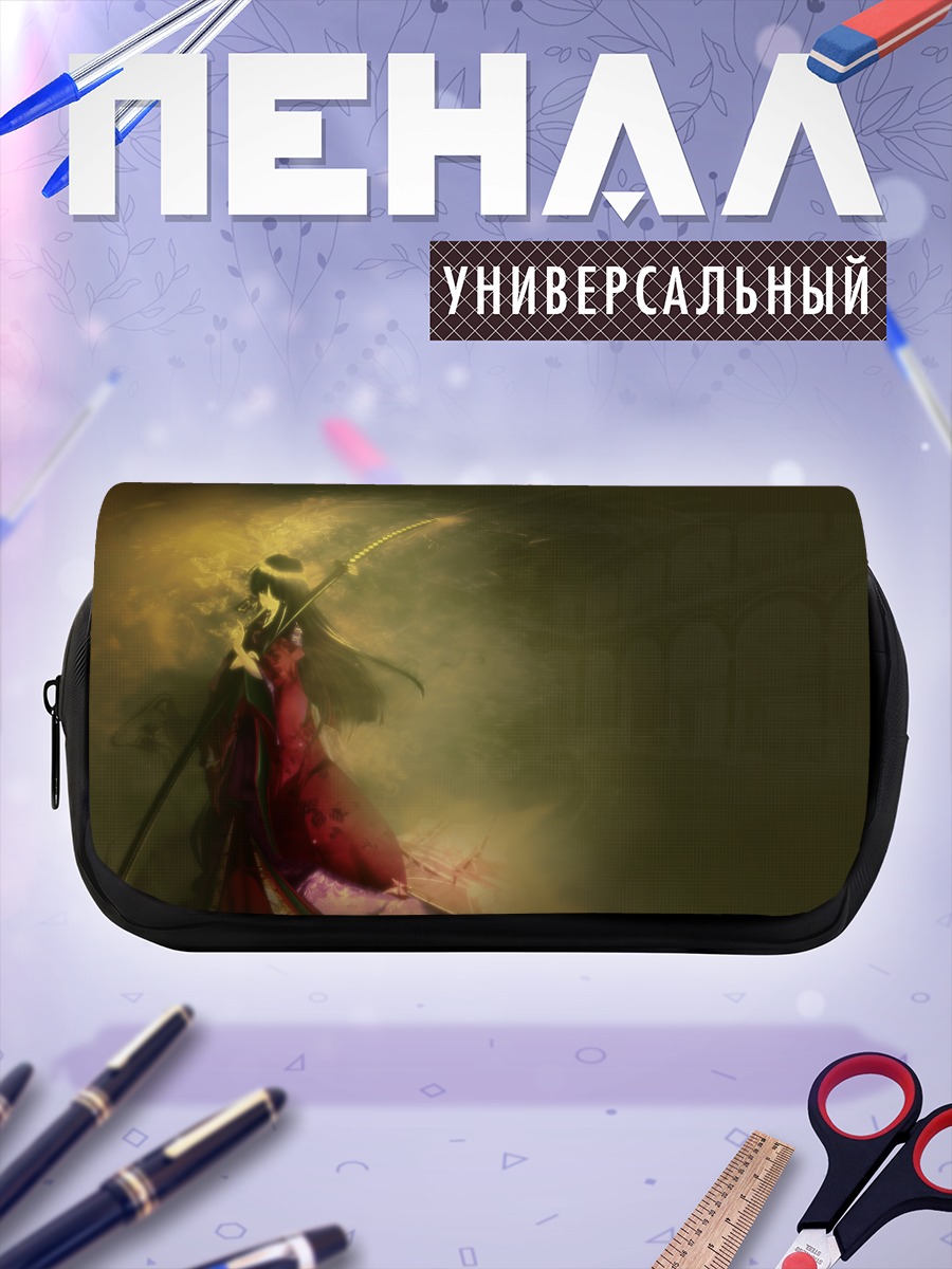 Пенал-косметичка Воин в кимоно