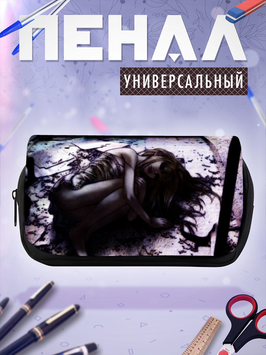 Пенал-косметичка Киёко Мадока в тени