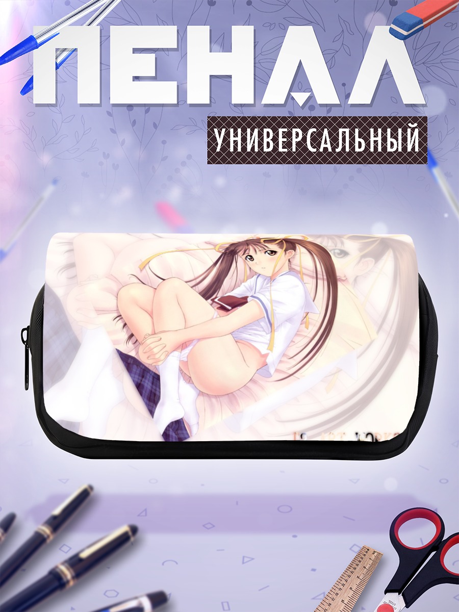 Пенал-косметичка Мику Хацунэ в белом