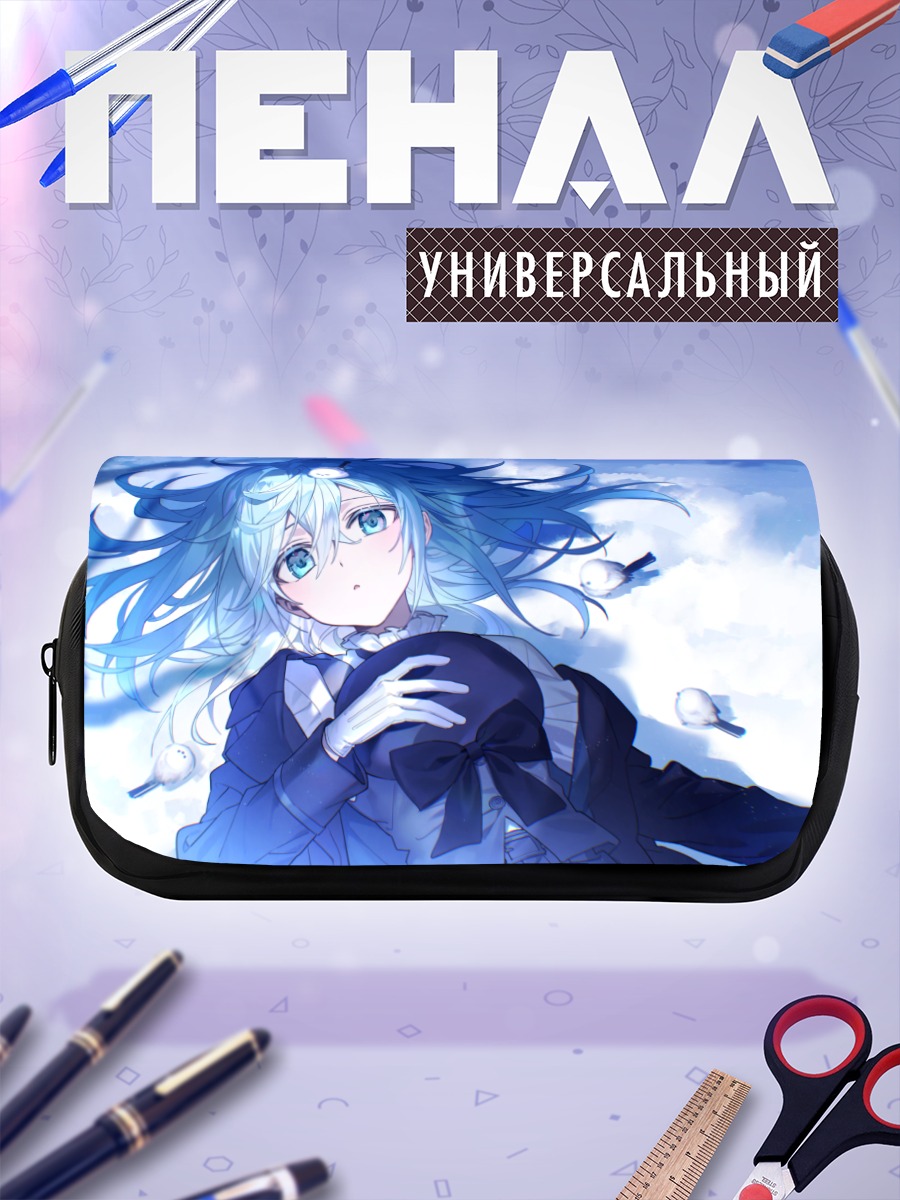 Пенал-косметичка Мику Хацунэ в снегу