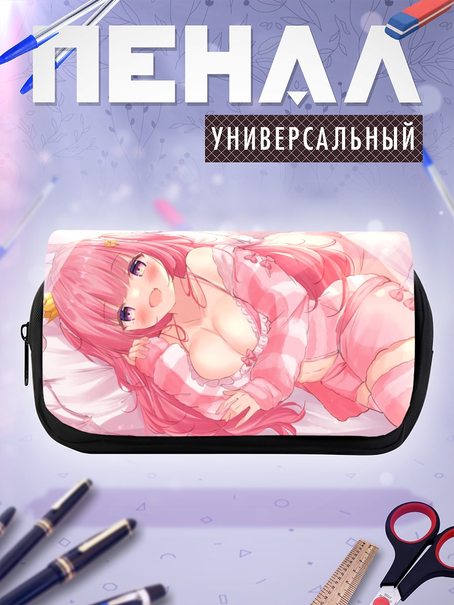 Пенал-косметичка Зайка в розовом