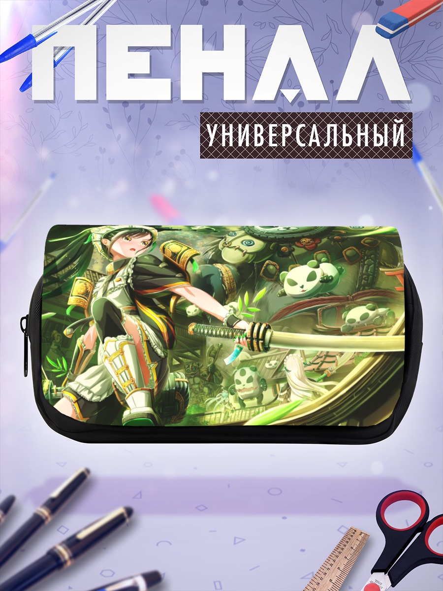 Пенал-косметичка Воин с катаной