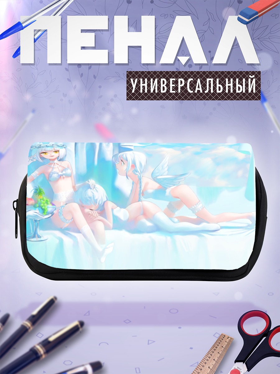 Пенал-косметичка Ангелы в облаках