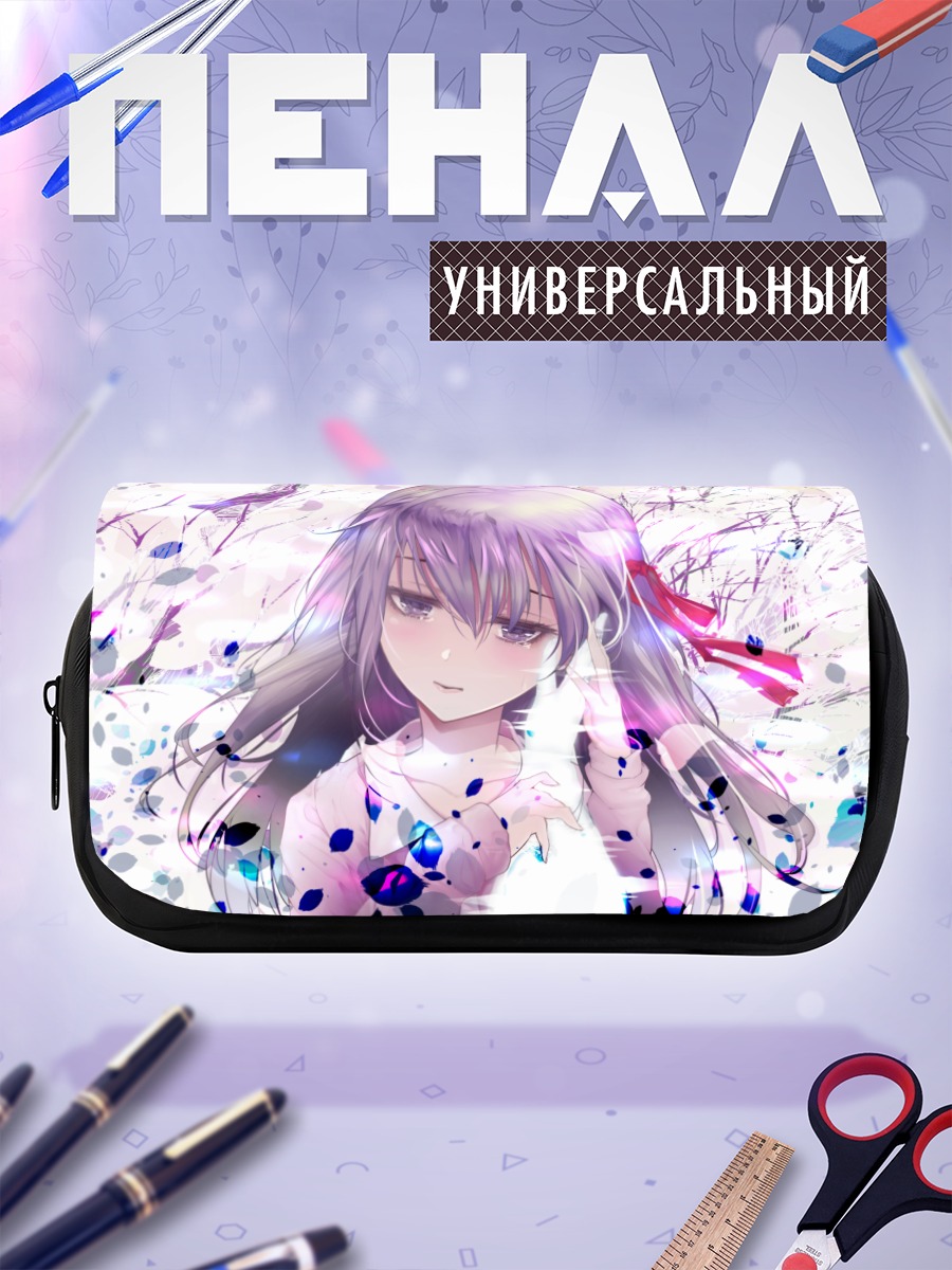 Пенал-косметичка Сакура Мато в цветах