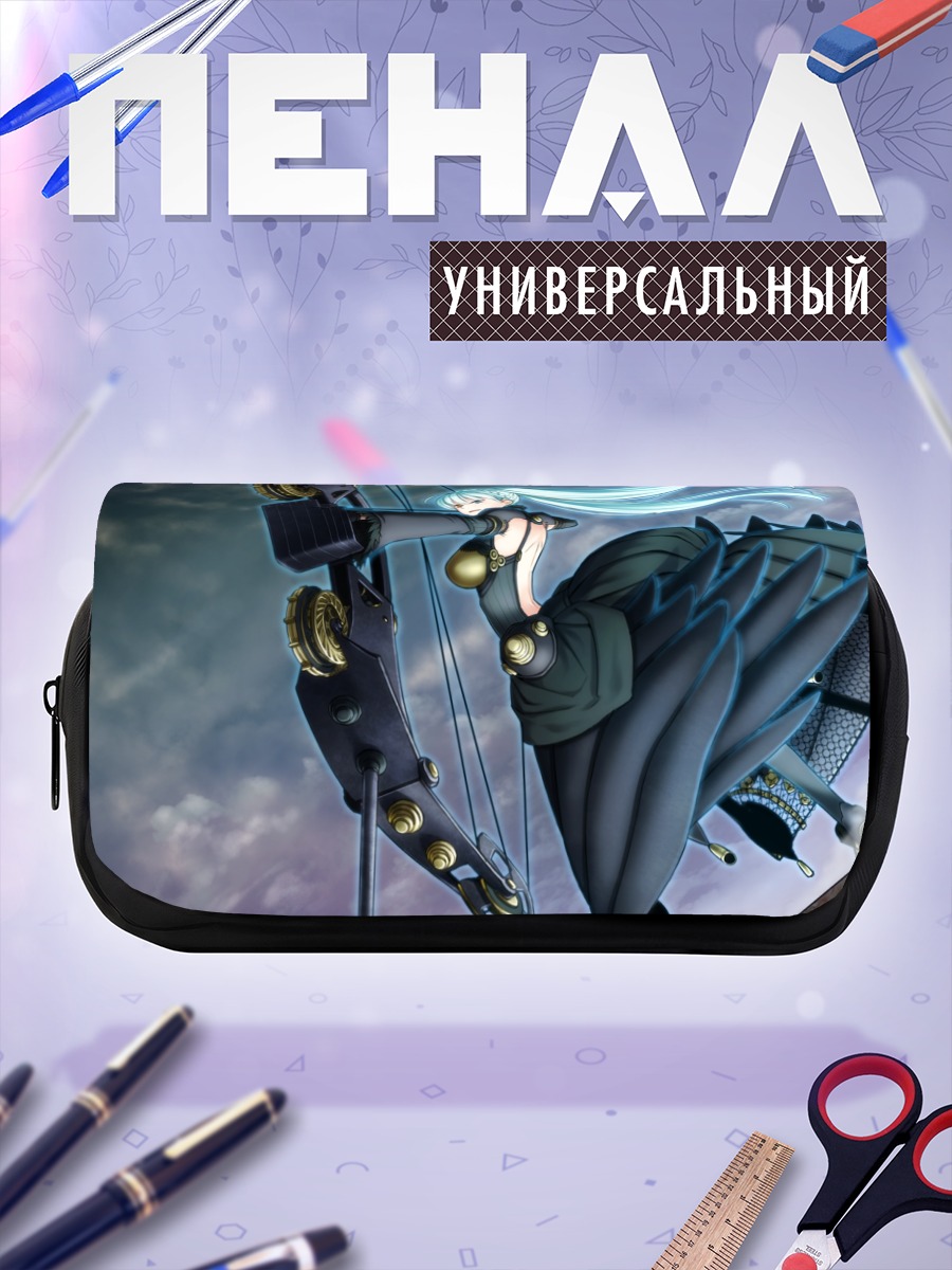 Пенал-косметичка Эмили дю Шатле с луком