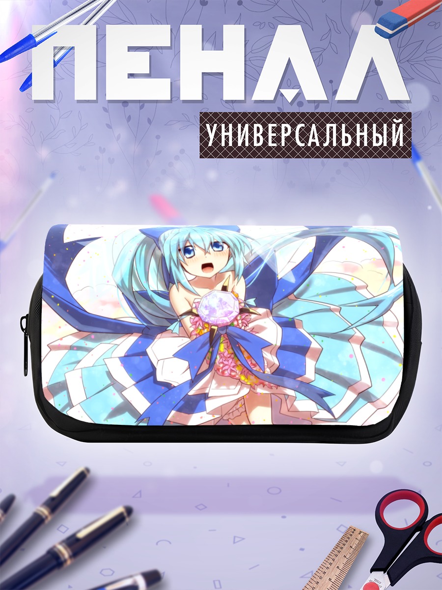 Пенал-косметичка Нерине в цветах
