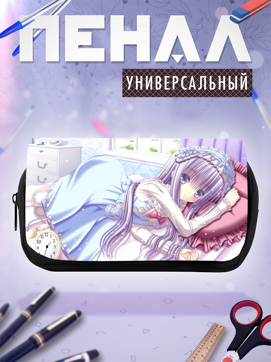 Пенал-косметичка Девочка в лолите