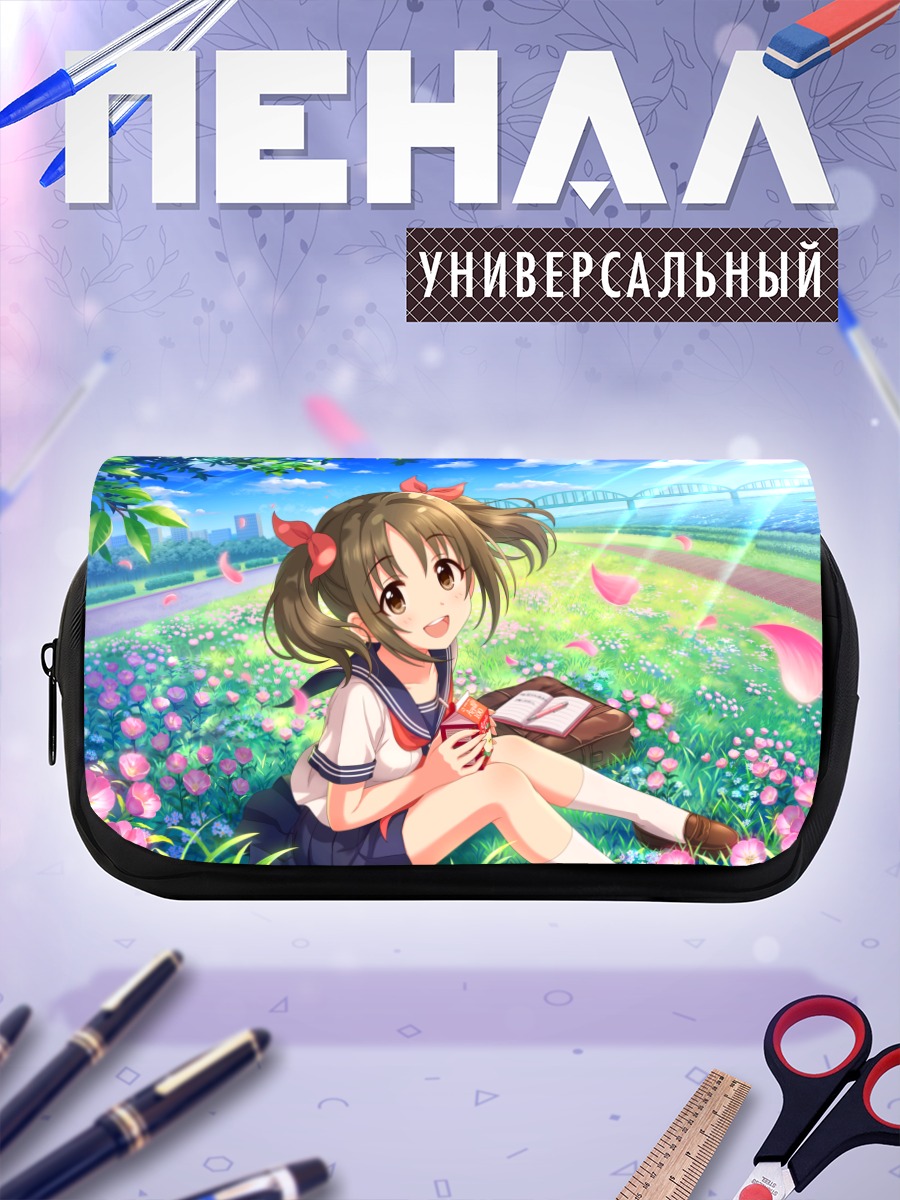 Пенал-косметичка Кана Имаи в цветах