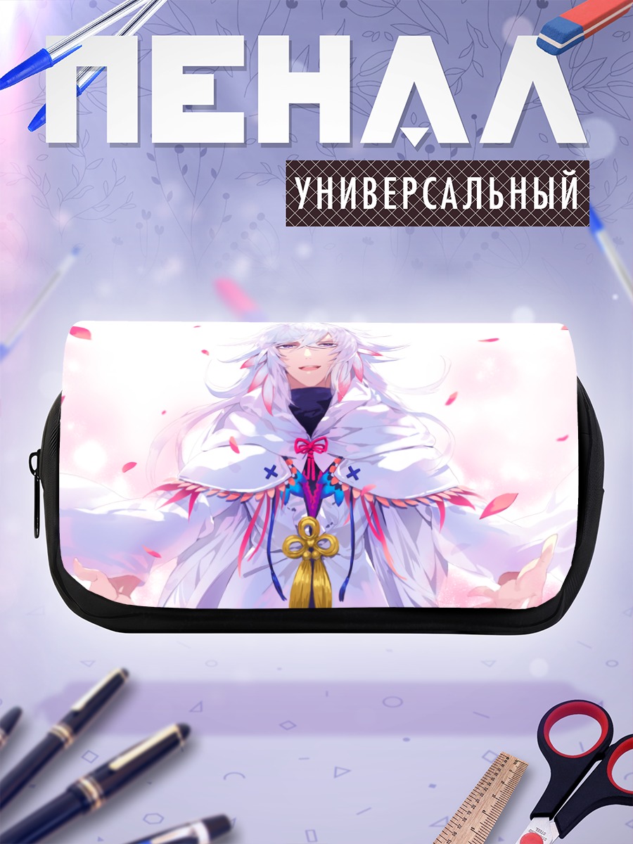 Пенал-косметичка Мерлин в лепестках