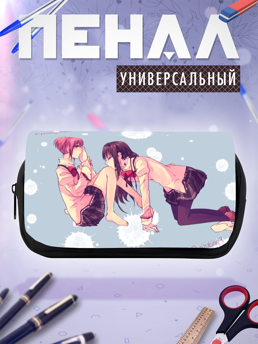Пенал-косметичка Хомура и Мадока