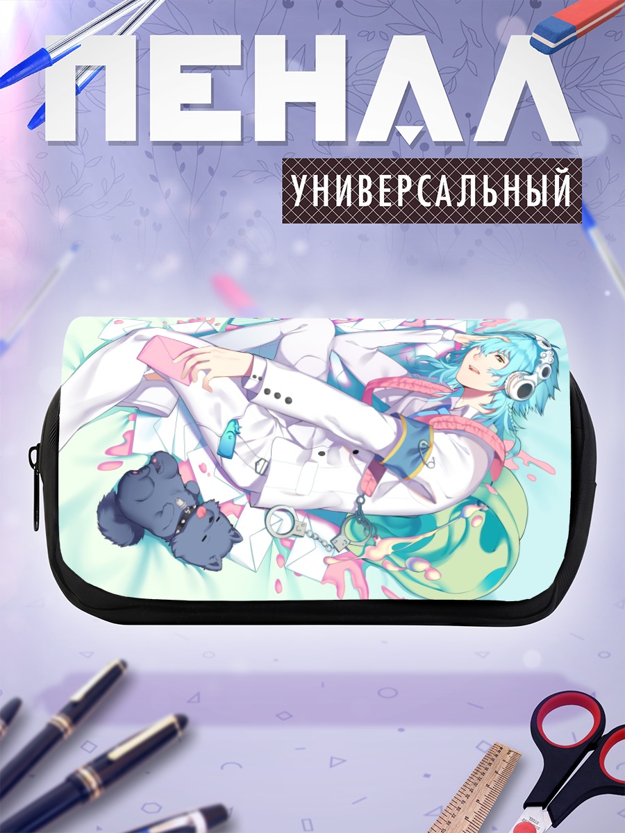 Пенал-косметичка Аоба Серагаки и медведь