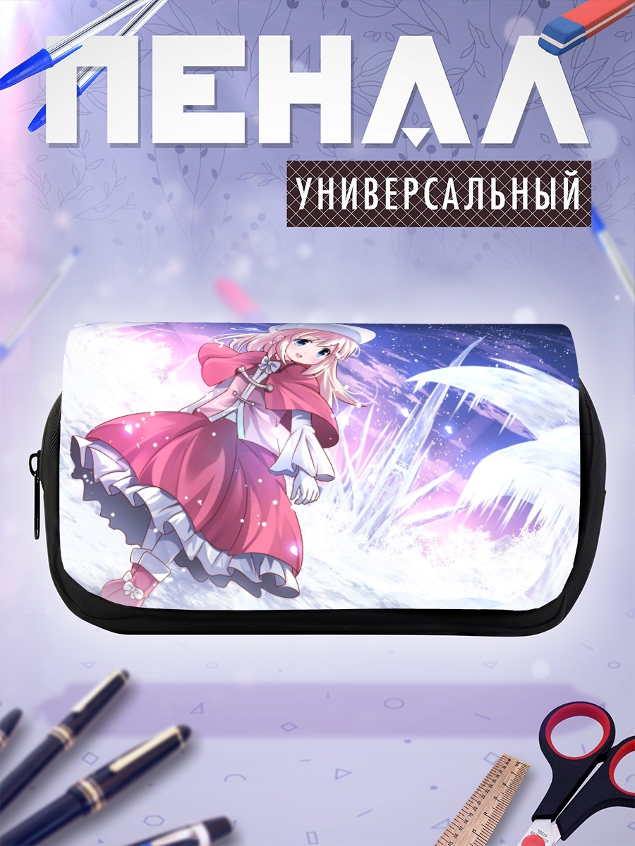 Пенал-косметичка Девочка в платье